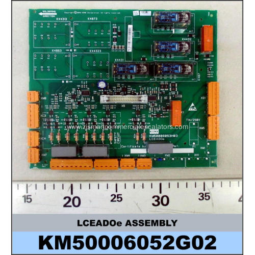 KM713160G02 KONE Elevator PCB LCEADO I/O 230VAC